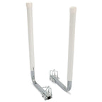2PCS Boat Trailer 40" Zinc-Plated Guide On Post PVC Poles For Sailboat Trailer