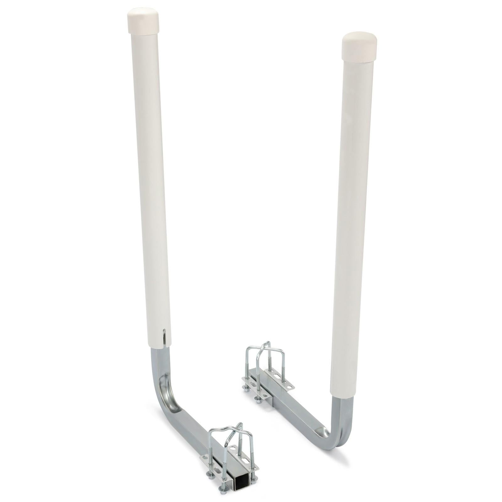 2PCS Boat Trailer 40" Zinc-Plated Guide On Post PVC Poles For Sailboat Trailer