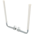 2PCS Boat Trailer 40" Zinc-Plated Guide On Post PVC Poles For Sailboat Trailer