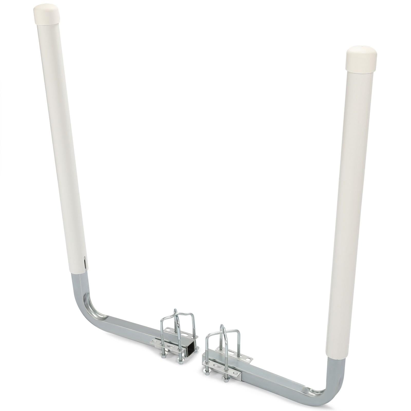 2PCS Boat Trailer 40" Zinc-Plated Guide On Post PVC Poles For Sailboat Trailer