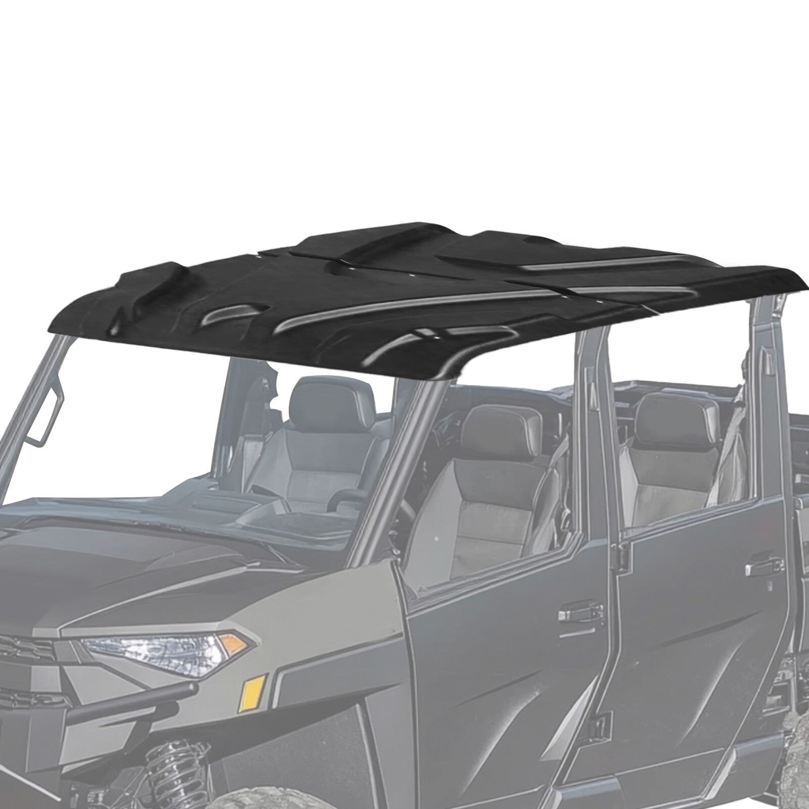 For Polaris Ranger XP 1000 900 Crew 2015-2024 Top Hard Roof UTV Black