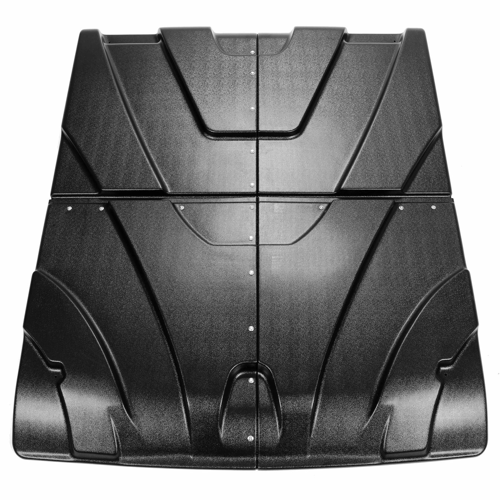 For Polaris Ranger XP 1000 900 Crew 2015-2024 Top Hard Roof UTV Black