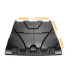 For Polaris Ranger XP 1000 900 Crew 2015-2024 Top Hard Roof UTV Black