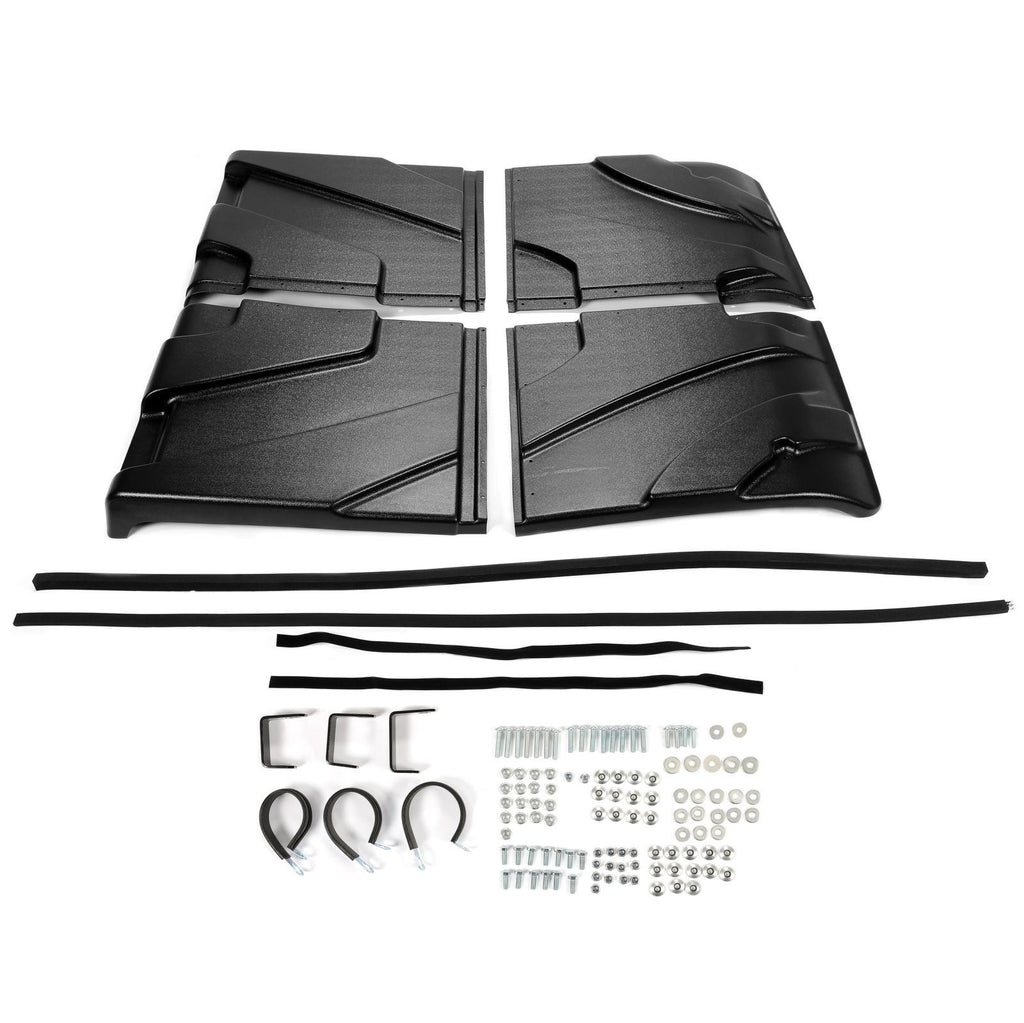 For Polaris Ranger XP 1000 900 Crew 2015-2024 Top Hard Roof UTV Black
