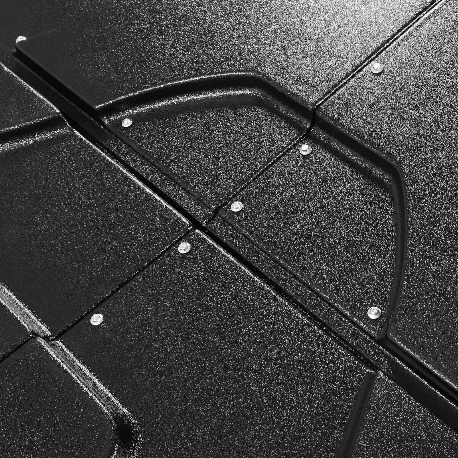 For Polaris Ranger XP 1000 900 Crew 2015-2024 Top Hard Roof UTV Black