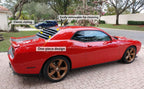 For 2008-2023 Dodge Challenger Rear Window Louvers Scoops Windshield Sun Shade