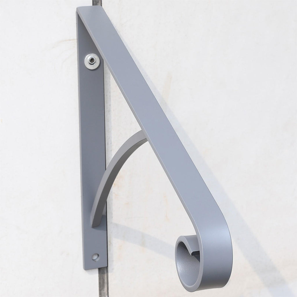 Steel Grab Rail Handrail Railing for 1-2 Steps Wall Mount Hand Rail Bar