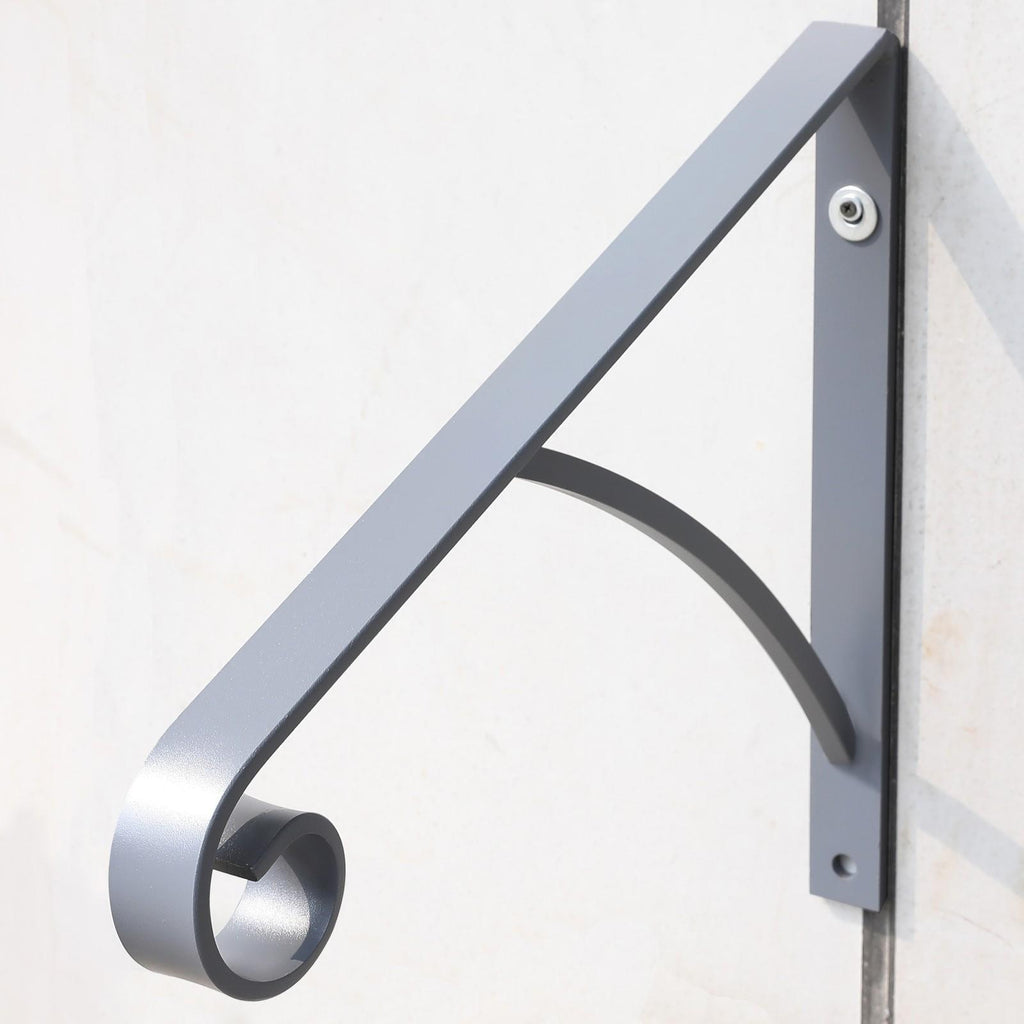 Steel Grab Rail Handrail Railing for 1-2 Steps Wall Mount Hand Rail Bar