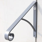 Steel Grab Rail Handrail Railing for 1-2 Steps Wall Mount Hand Rail Bar