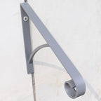Steel Grab Rail Handrail Railing for 1-2 Steps Wall Mount Hand Rail Bar