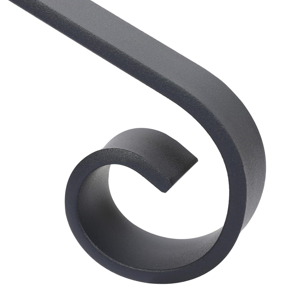 Steel Grab Rail Handrail Railing for 1-2 Steps Wall Mount Hand Rail Bar
