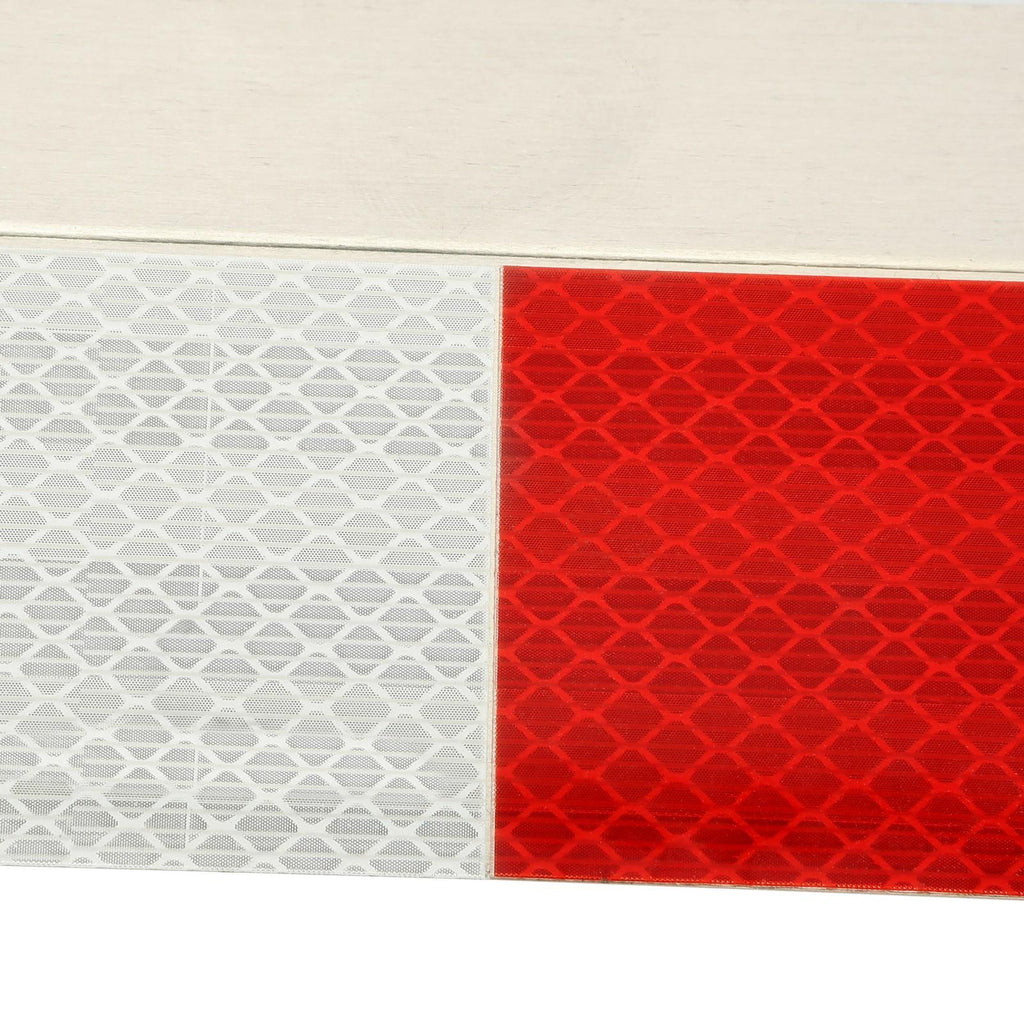 24"x3" Mud Flap Hanger Reflector Plates W/Reflective Tape For Truck Trailer