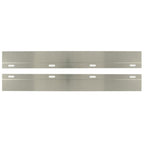 24"x3" Mud Flap Hanger Reflector Plates W/Reflective Tape For Truck Trailer