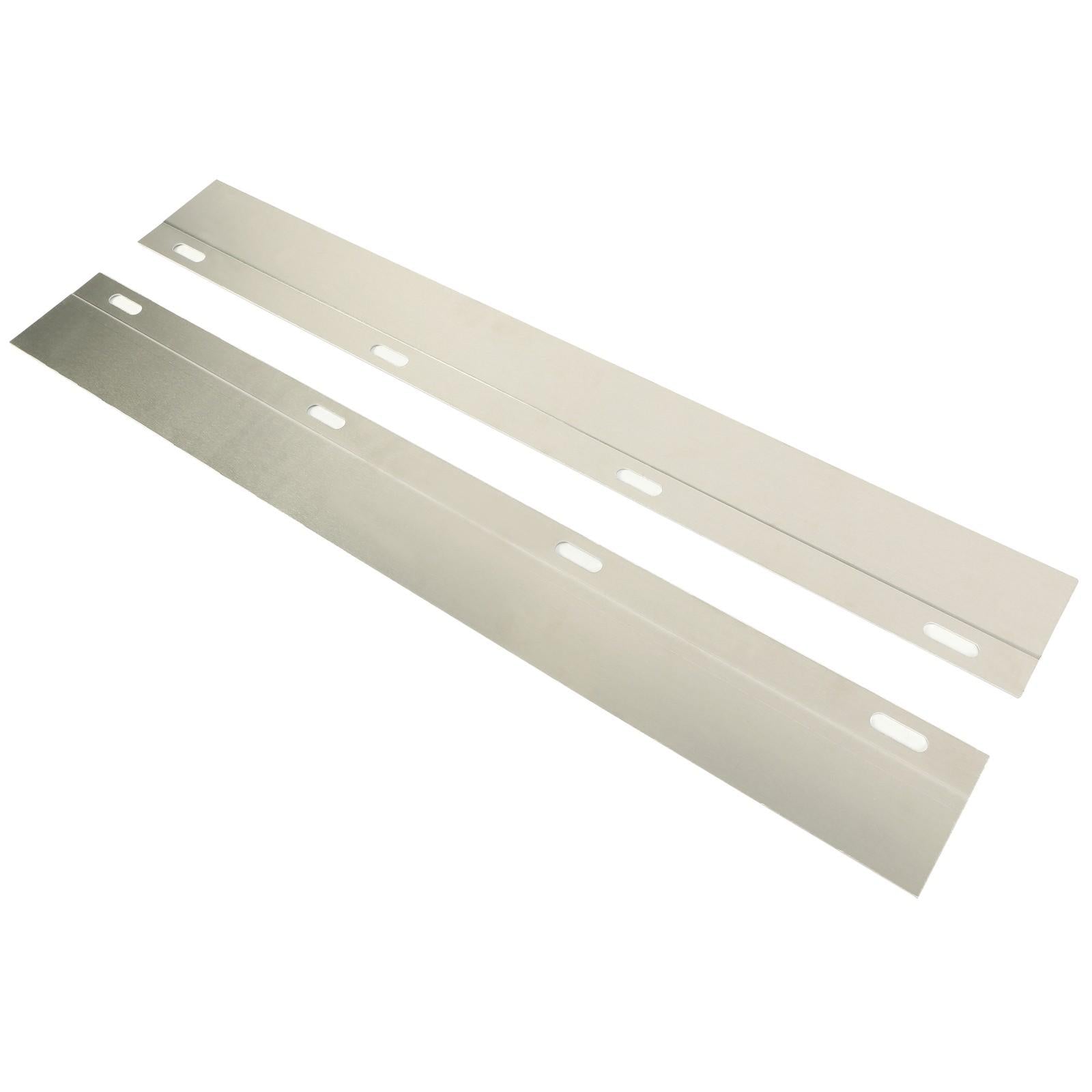 24"x3" Mud Flap Hanger Reflector Plates W/Reflective Tape For Truck Trailer
