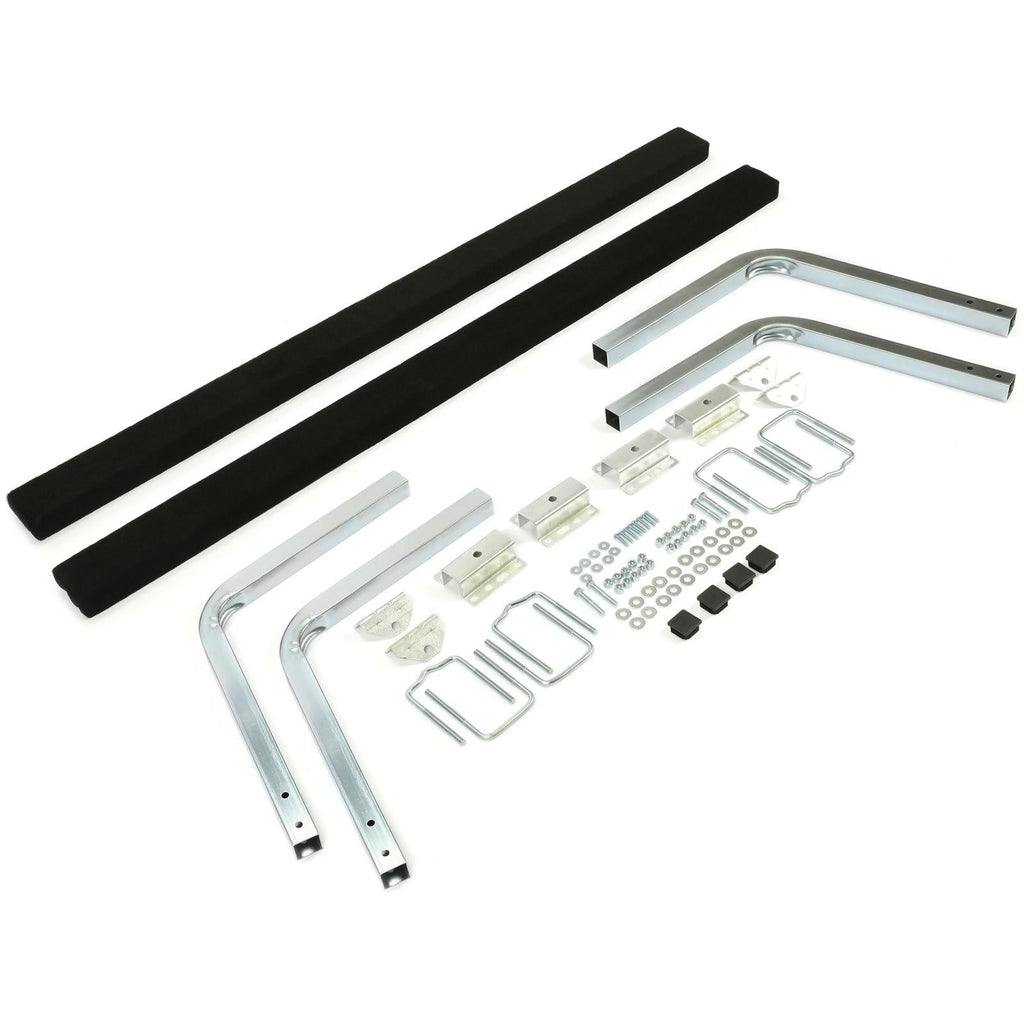 Boat Trailer Bunk Board Guide-On 5' Feet Rail Makes Loading Boat w/Brackets Kit