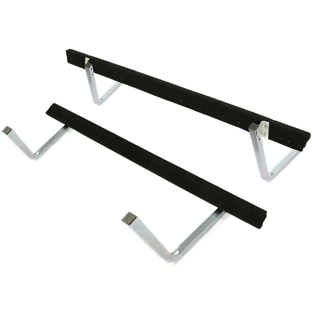 Boat Trailer Bunk Board Guide-On 5' Feet Rail Makes Loading Boat w/Brackets Kit