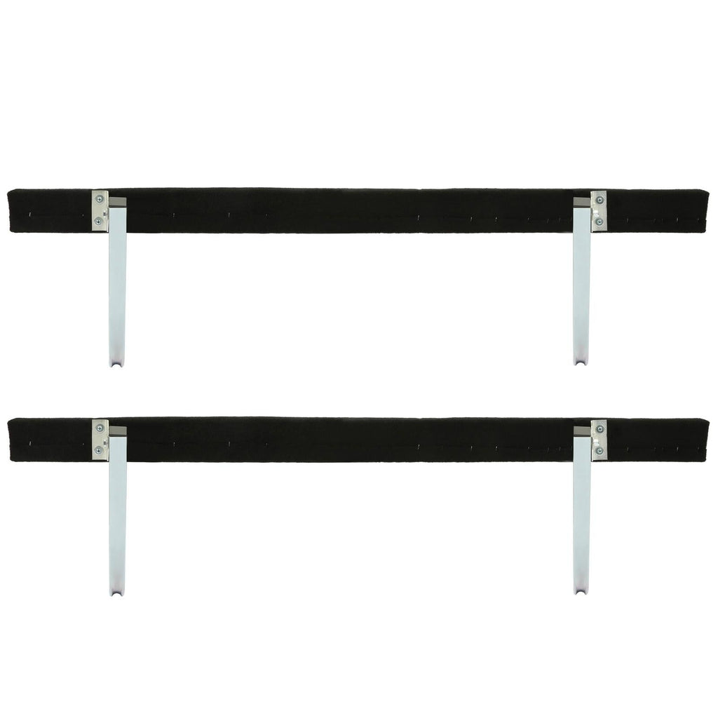 Boat Trailer Bunk Board Guide-On 5' Feet Rail Makes Loading Boat w/Brackets Kit