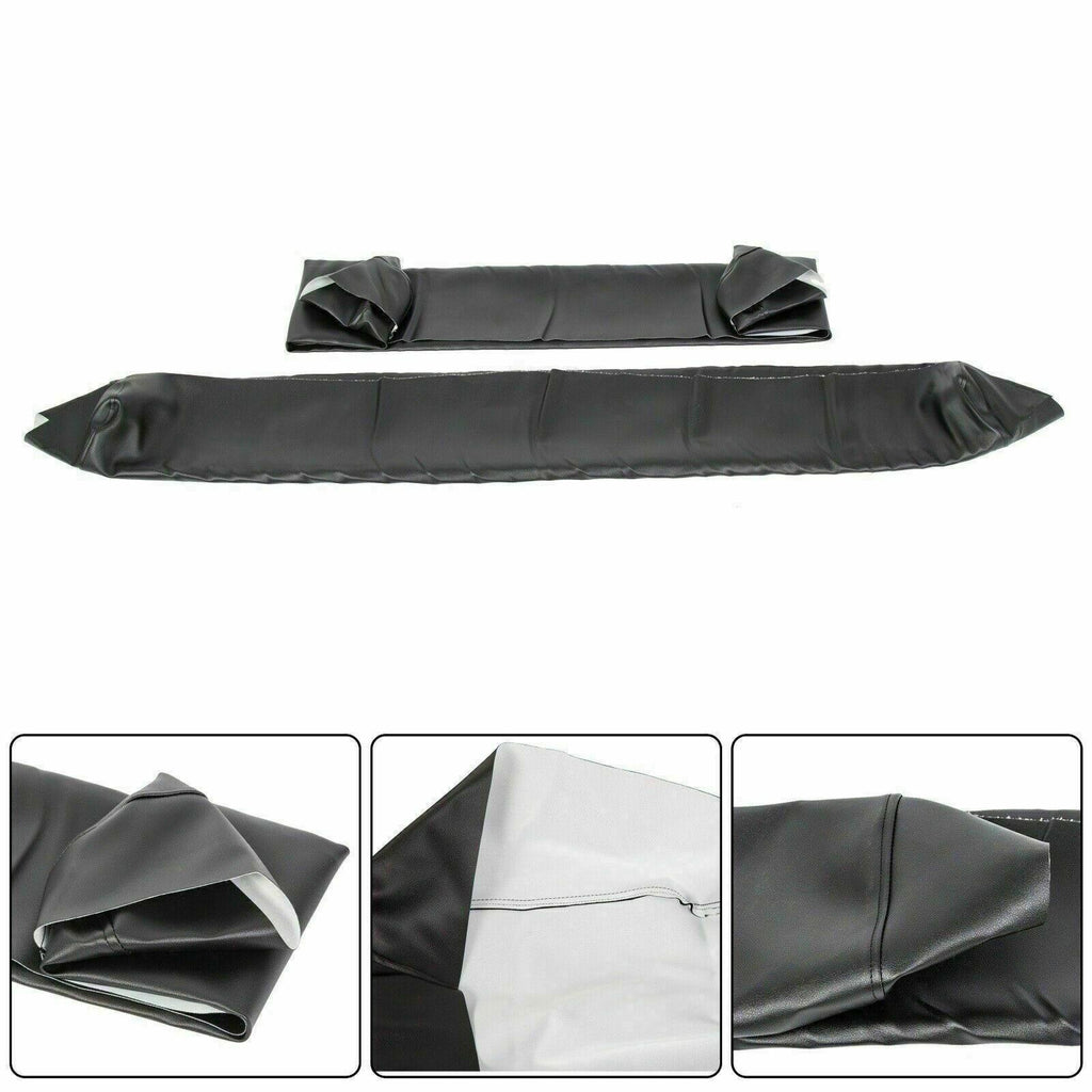 Black UTV Seat Covers Dirt-resistant For Polaris Ranger 500 /700/800 2002-2008