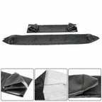 Black UTV Seat Covers Dirt-resistant For Polaris Ranger 500 /700/800 2002-2008