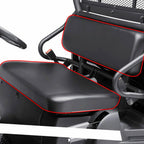 Black UTV Seat Covers Dirt-resistant For Polaris Ranger 500 /700/800 2002-2008