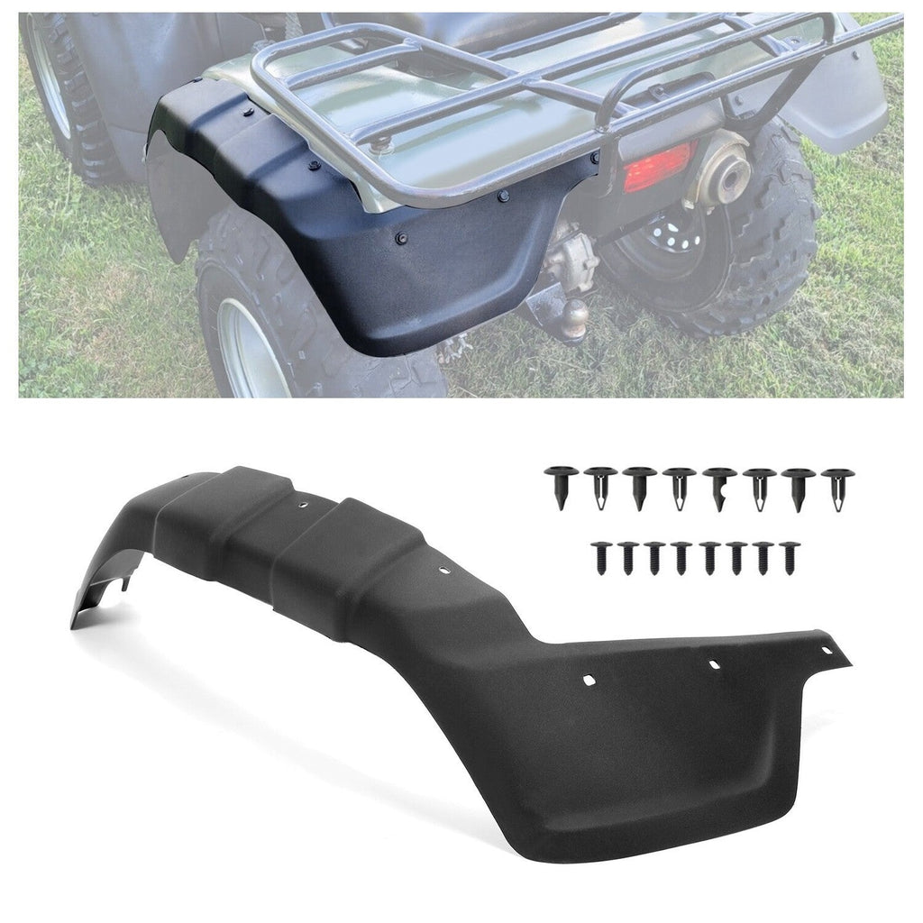 Left Rear Fender Mud Splash Guard Flare For Honda Rancher 350 TRX350 TE TM 00-03