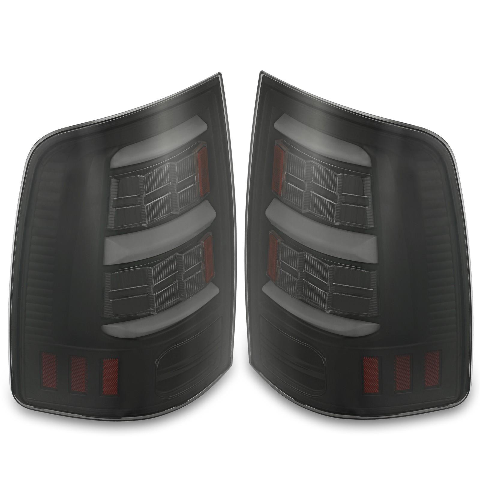 Brake Lamps Tail Lights LED Bar Tinted For 2009-2018 Dodge Ram 1500 2500 3500