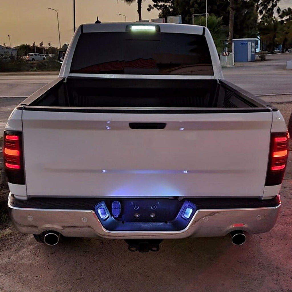 Brake Lamps Tail Lights LED Bar Tinted For 2009-2018 Dodge Ram 1500 2500 3500