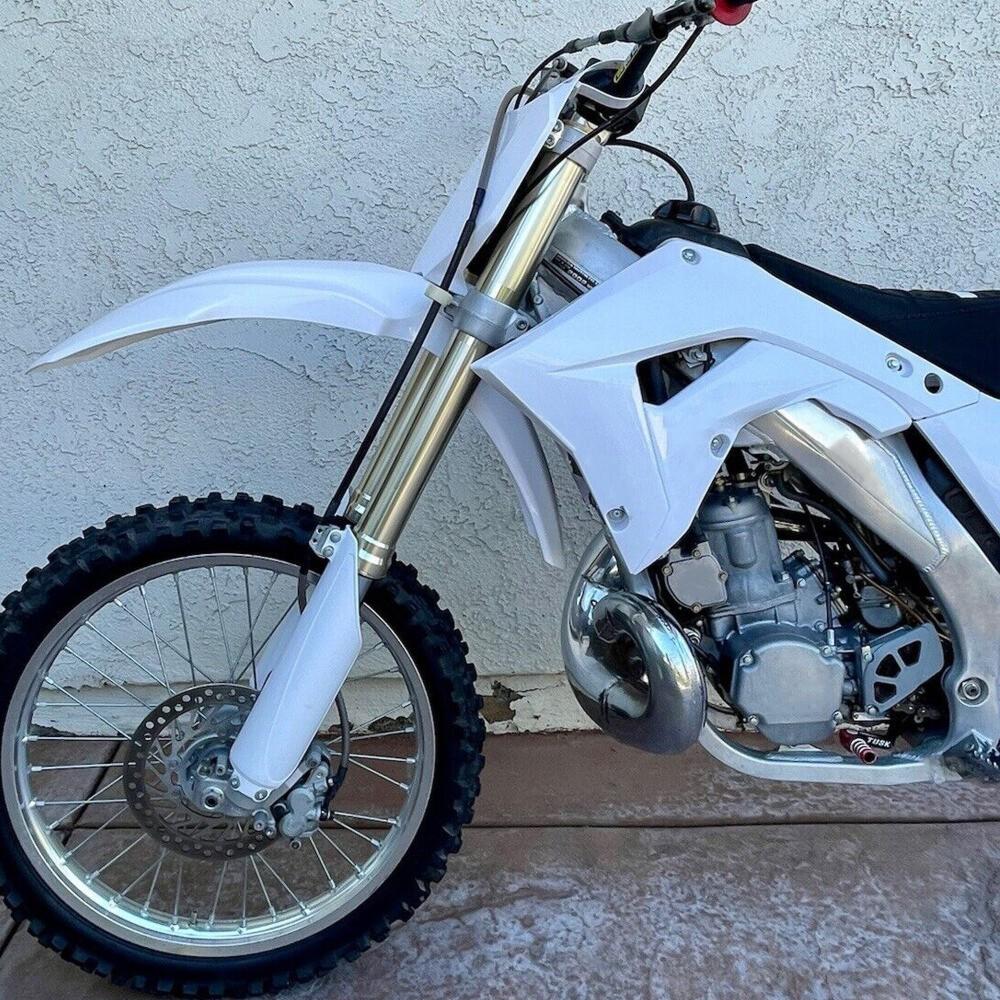 White Restyle Plastic Kit Fairing Bodywork Set For Honda CR125R CR250R 2002-2007