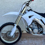 White Restyle Plastic Kit Fairing Bodywork Set For Honda CR125R CR250R 2002-2007