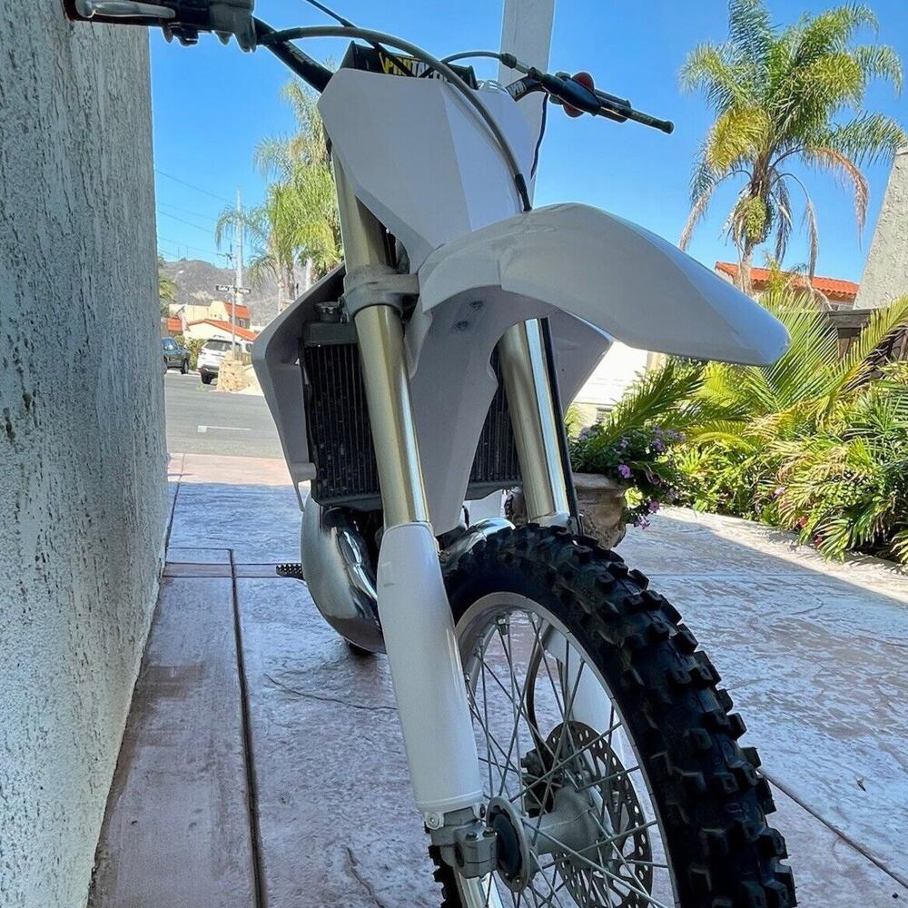 White Restyle Plastic Kit Fairing Bodywork Set For Honda CR125R CR250R 2002-2007