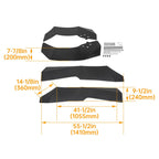 For 2014-22 Polaris RZR XP 1000 & XP 1000 4 Extended Fender Flares Mud Flaps