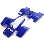 Front + Rear Fender Plastic Body For 1987-2006 Yamaha Banshee 350 YFZ350 (BLUE)