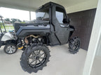 For Polaris Ranger XP 1000 2018-23 Rock Guards Sliders Side Steps Side Nerf Bars