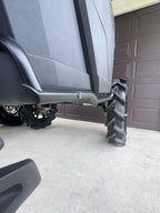 For Polaris Ranger XP 1000 2018-23 Rock Guards Sliders Side Steps Side Nerf Bars