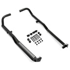 For Polaris Ranger XP 1000 2018-23 Rock Guards Sliders Side Steps Side Nerf Bars