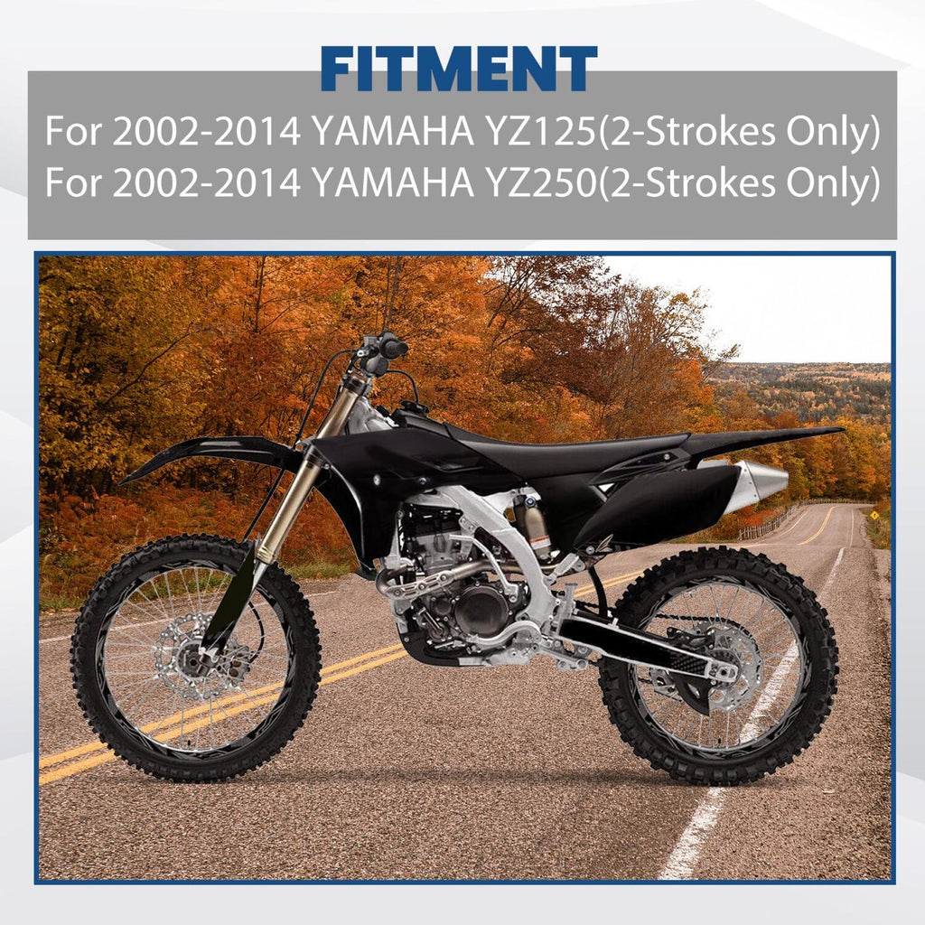Complete Restyle Plastic Kit 2018 Style For Yamaha YZ125 YZ250 2002-2020 #90718