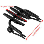 Backrest Sissy Bar Stealth Luggage Rack For 09-25 Harley Davidson Street Glide