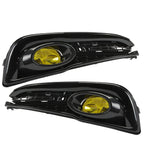 For 2013-2015 Honda Civic Sedan 4-Door Front Yellow Fog Lights Lamps w/ Switch