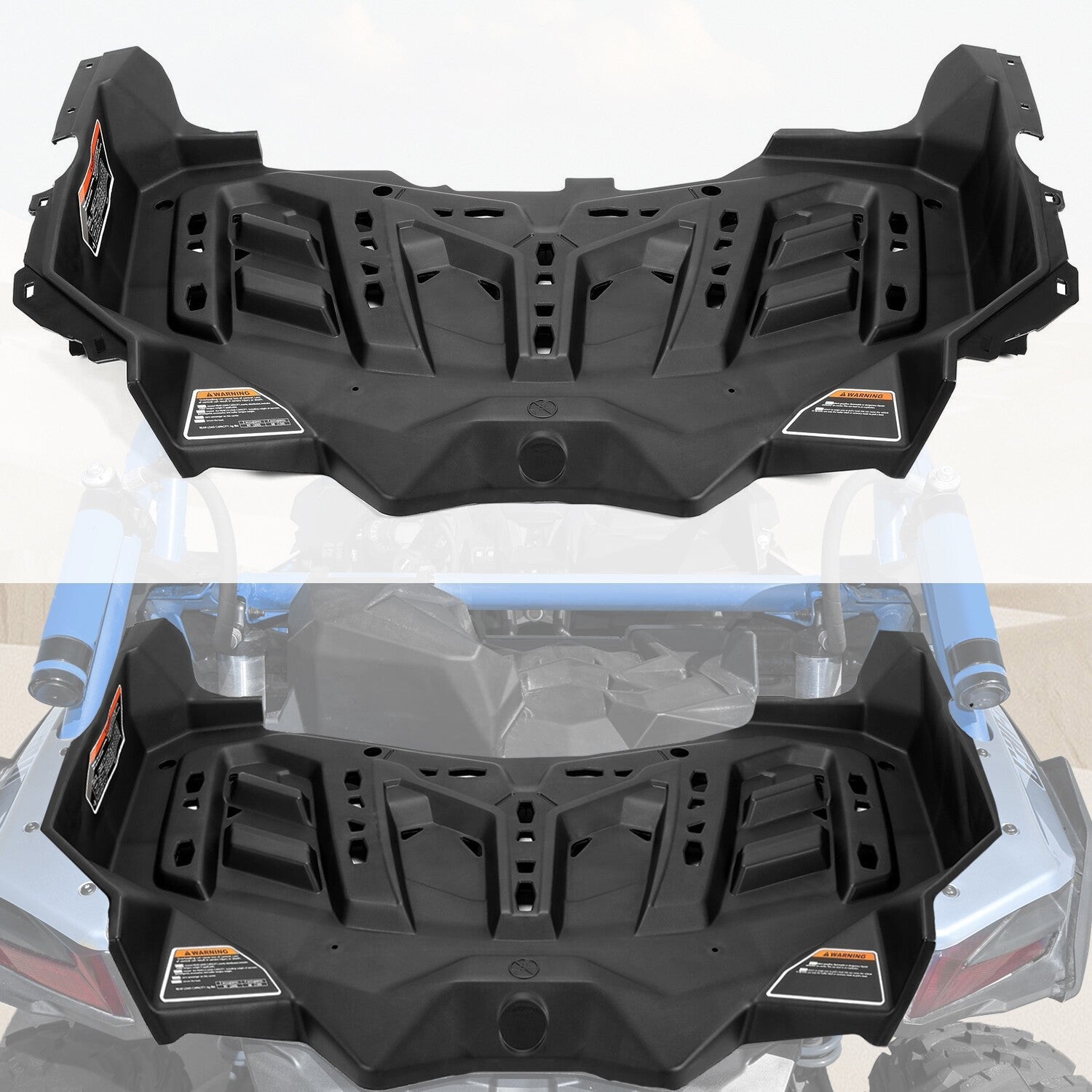 Fits 18-20 Can-Am Maverick X3 Rear Luggage Carrier Rack Bed Frame Cargo Storage