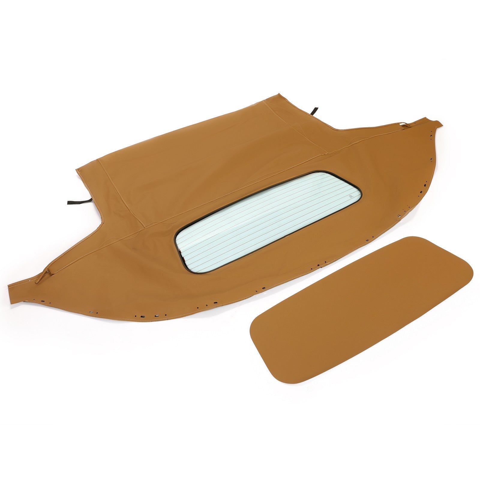 Convertible Soft Top Fits 90-05 Mazda Miata w/ Heated Glass Window, Tan