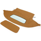 Convertible Soft Top Fits 90-05 Mazda Miata w/ Heated Glass Window, Tan