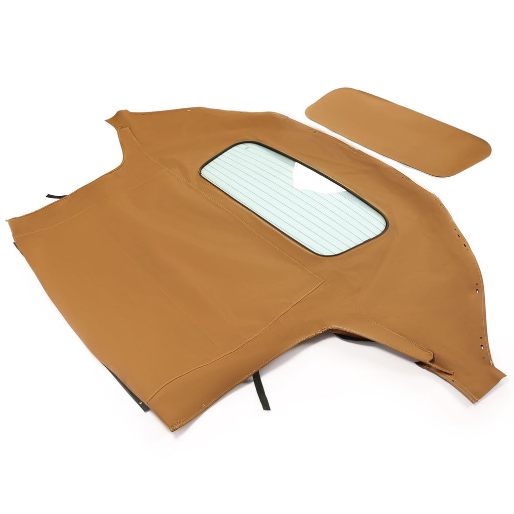 Convertible Soft Top Fits 90-05 Mazda Miata w/ Heated Glass Window, Tan