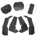 4x Extended Fender Flares Mud Flap For Polaris RZR S 900/4 900 /S 1000 2015-2020