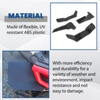 4x Extended Fender Flares Mud Flap For Polaris RZR S 900/4 900 /S 1000 2015-2020