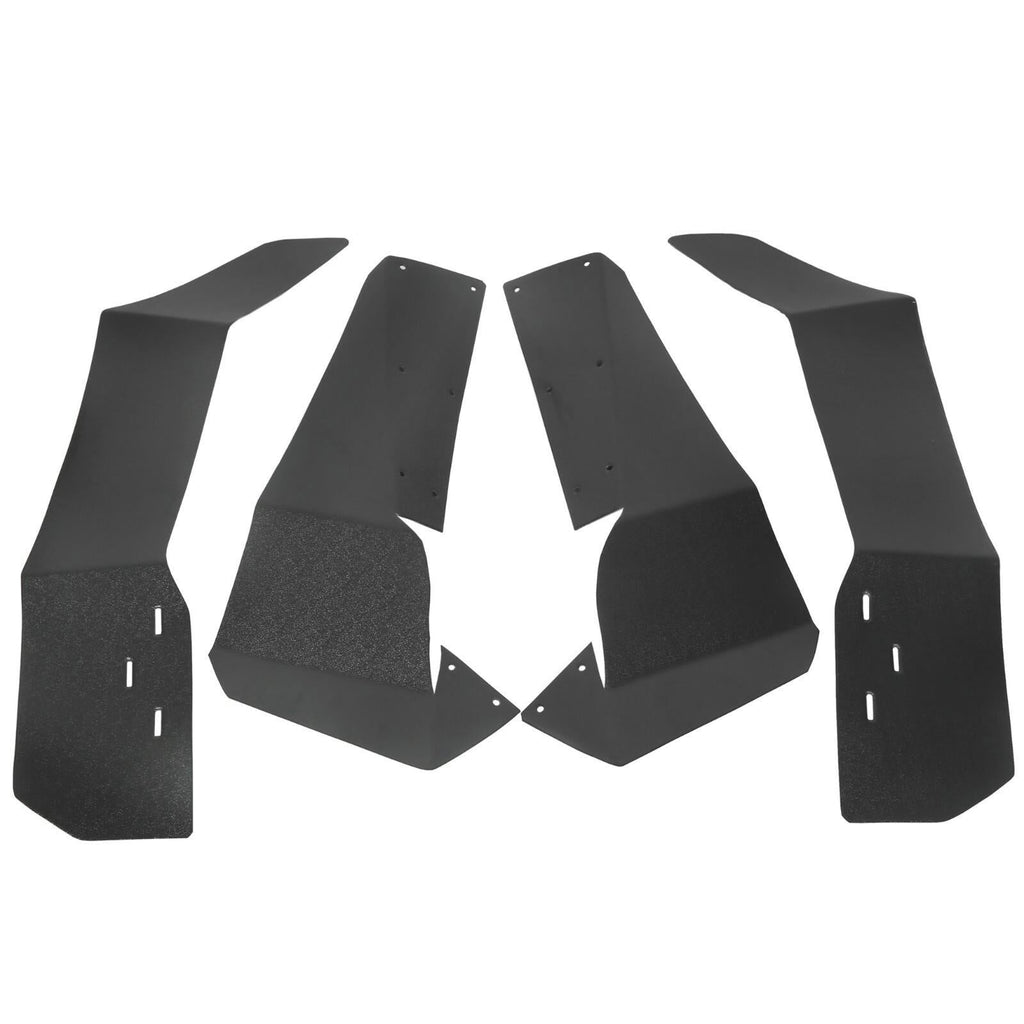 4x Extended Fender Flares Mud Flap For Polaris RZR S 900/4 900 /S 1000 2015-2020