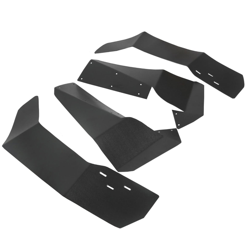4x Extended Fender Flares Mud Flap For Polaris RZR S 900/4 900 /S 1000 2015-2020