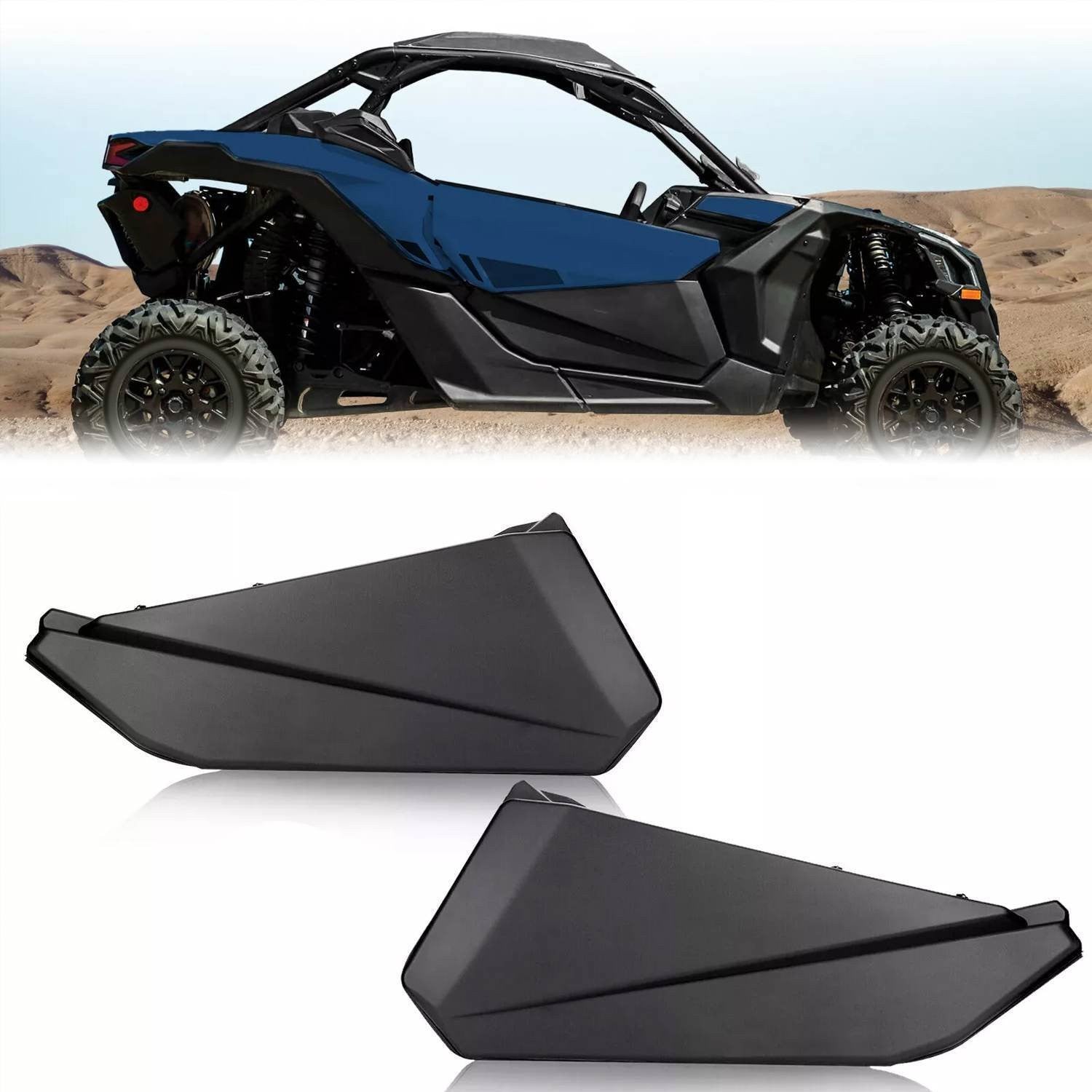 Lower Door Panels Insert For Can Am Maverick X3 2017-2024 Half 2 Doors