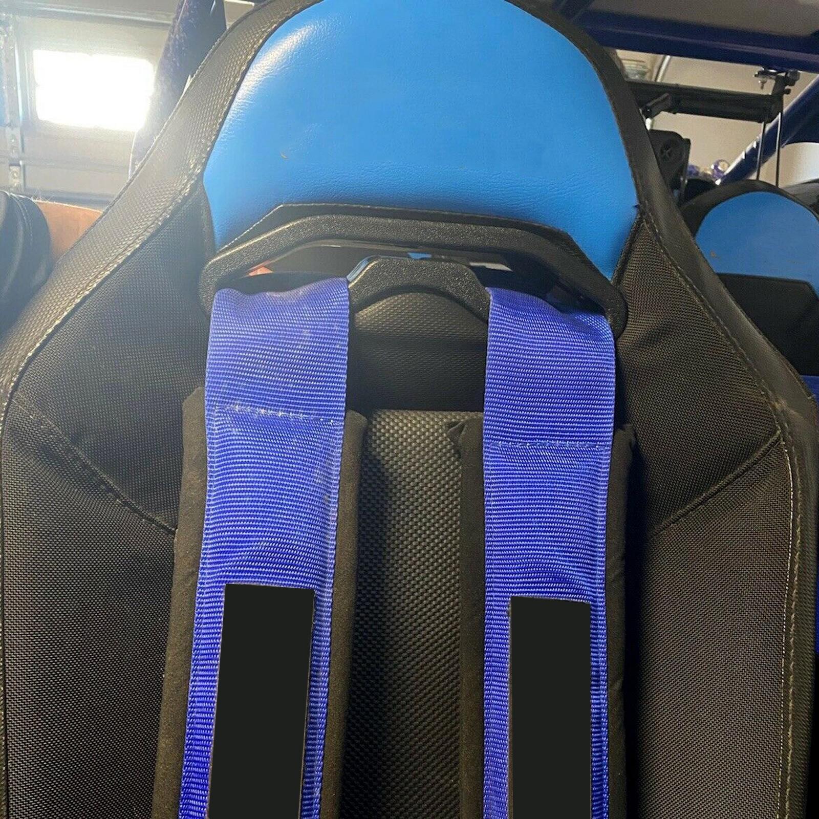 For 14+ Polaris RZR 4 900 1000 XP 2 Seat Belt Harness Pass Through Bezel Insert