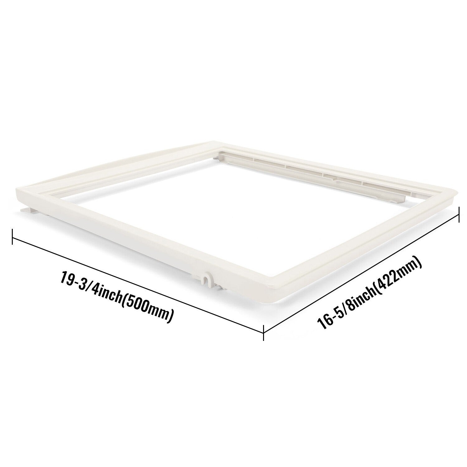 For 240350702 AP2115959 Refrigerator Upper Crisper Pan Cover Crosley Frigidaire