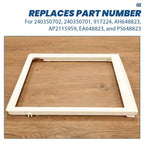 For 240350702 AP2115959 Refrigerator Upper Crisper Pan Cover Crosley Frigidaire